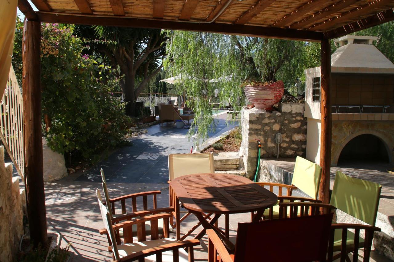 Luxury Stone Villa Fiskardo Exterior foto