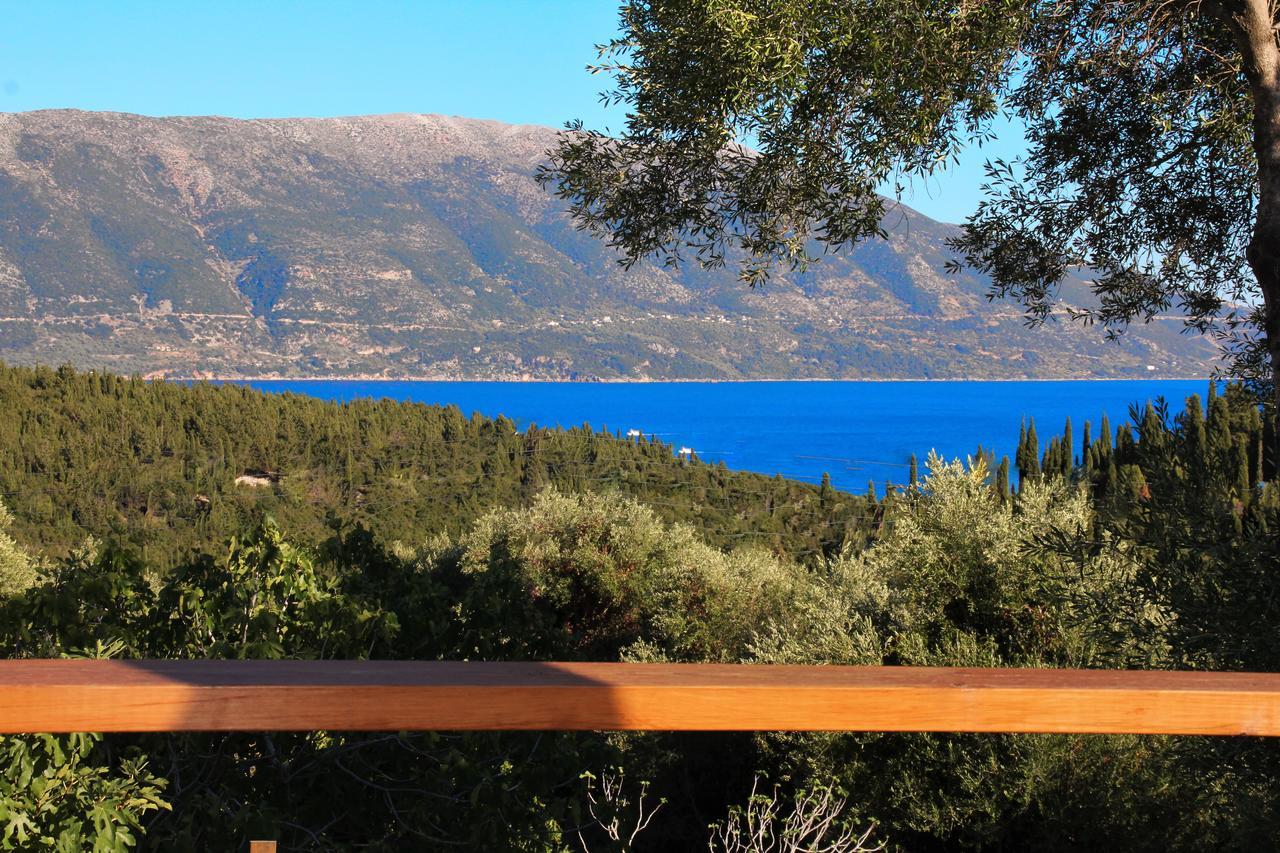 Luxury Stone Villa Fiskardo Exterior foto